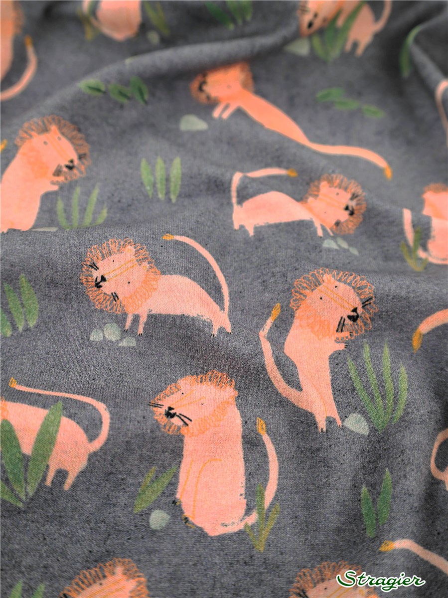 Jersey Coton Stretch - BIO - Clarence - Gris