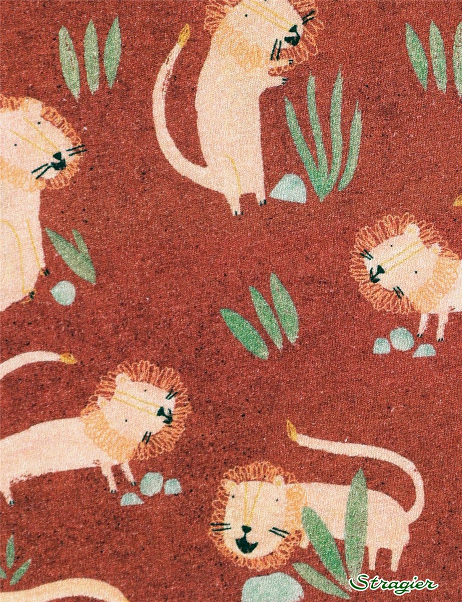 Jersey Coton Stretch - BIO - Clarence - Cayenne