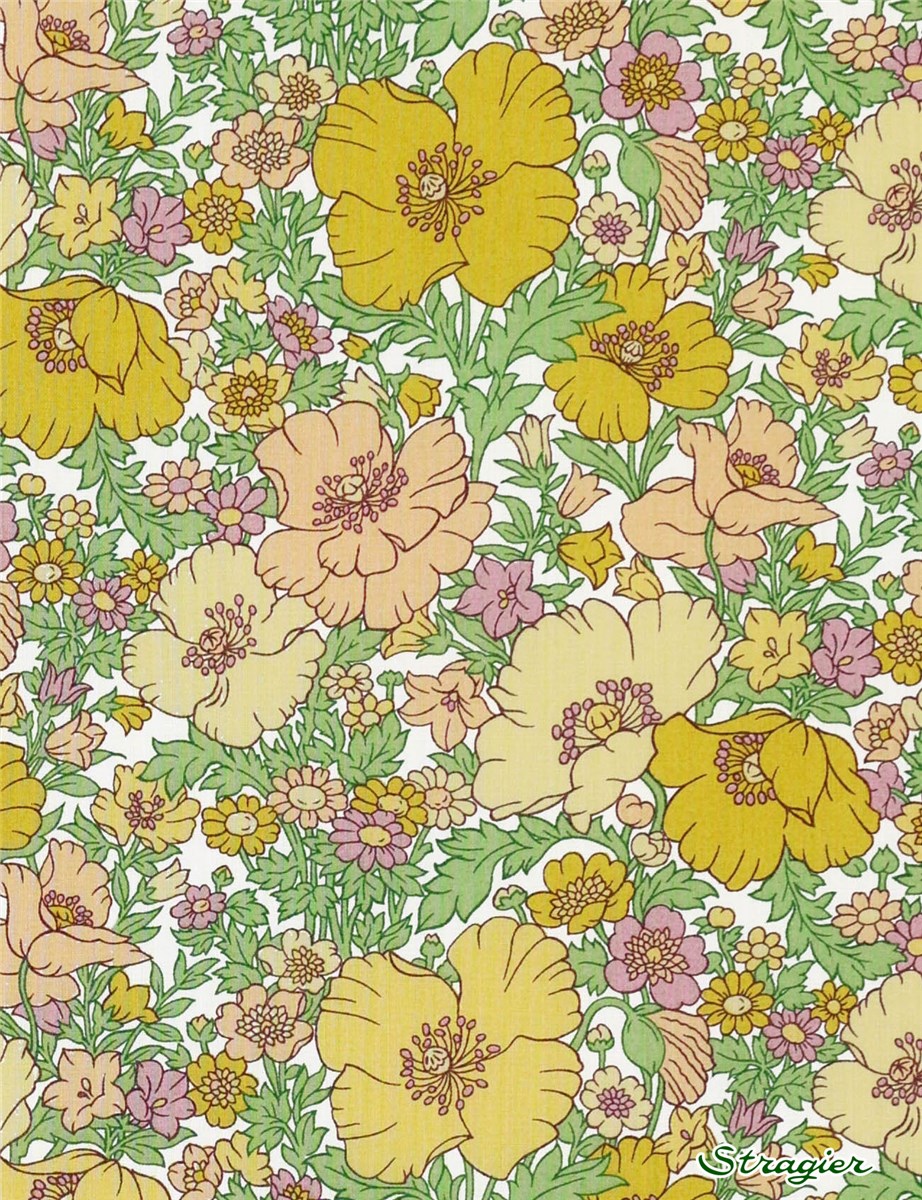 Liberty Tana Lawn - Meadow Song - Absinthe 