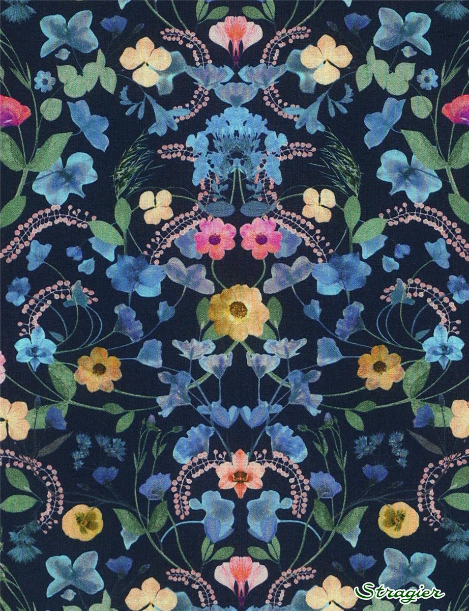Liberty Tana Lawn - Aurora - Midnight