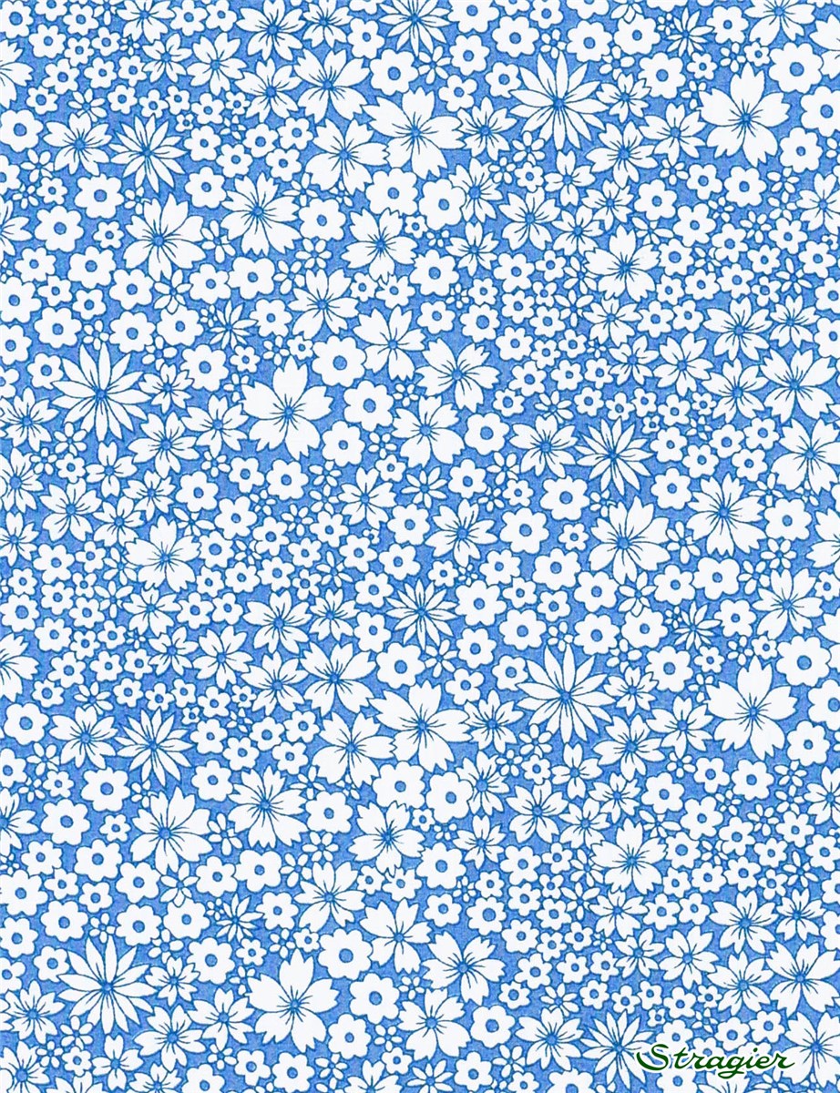 Liberty Tana Lawn - Jacqueline's Blossom - Bleuet