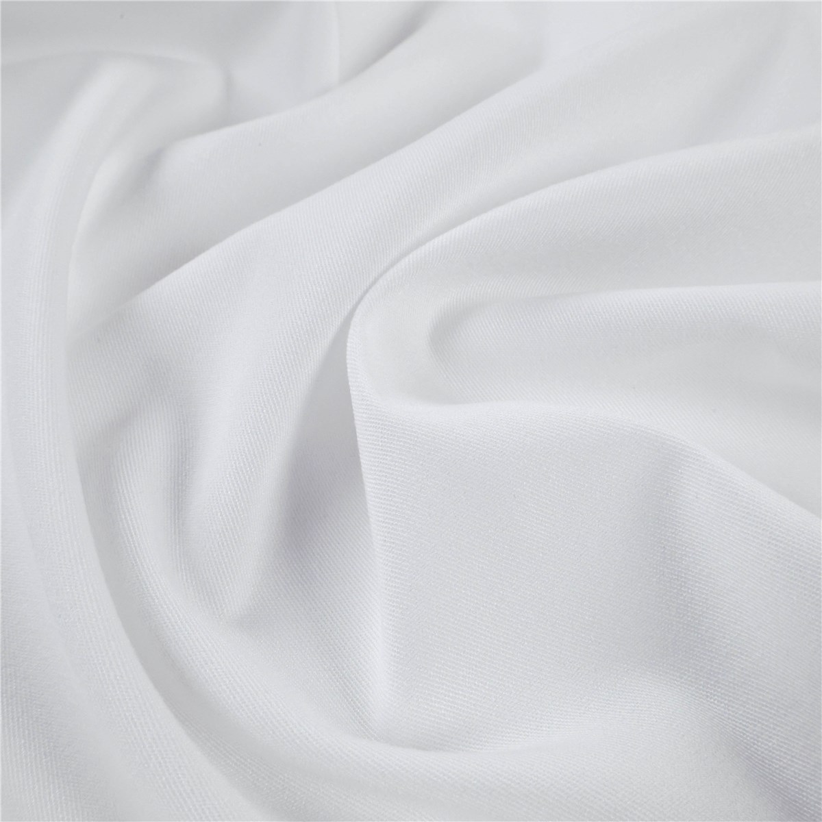 Viscose Twill - Stretch - uni - Blanc