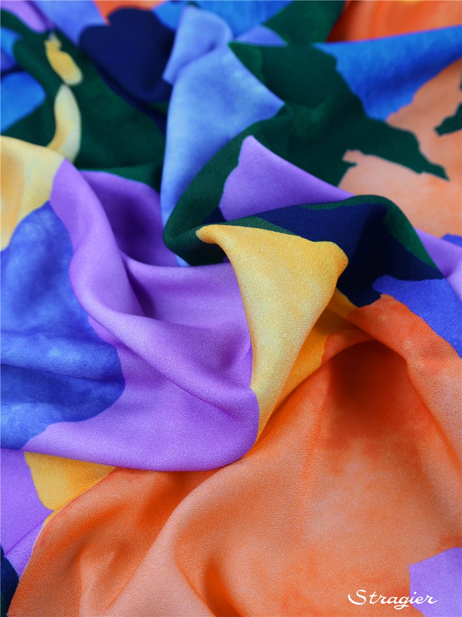 Crêpe Viscose Soft - UNE - Gauguine - Toucan 