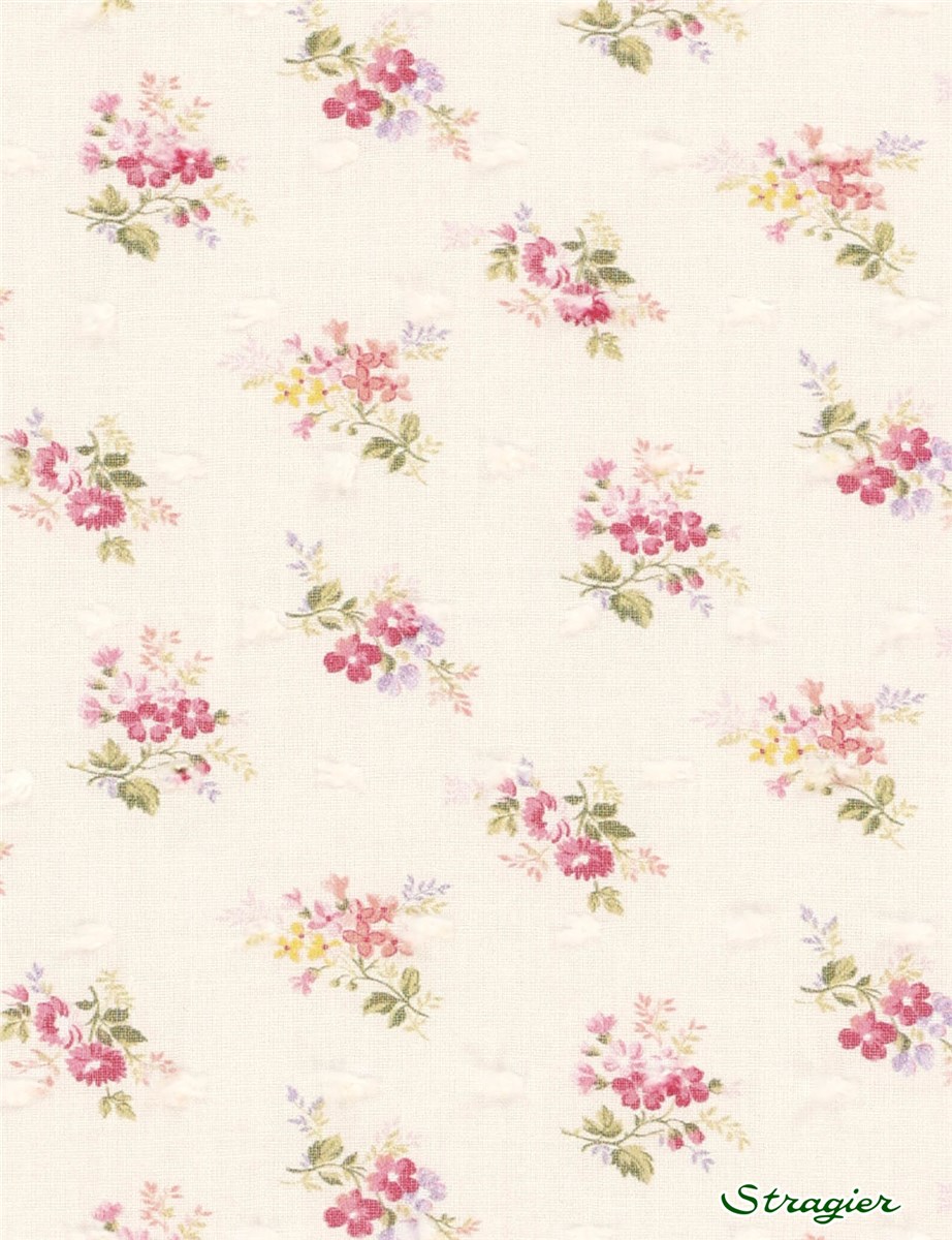 Cotton Batiste - Swiss Dots - Gloria - Thé vert