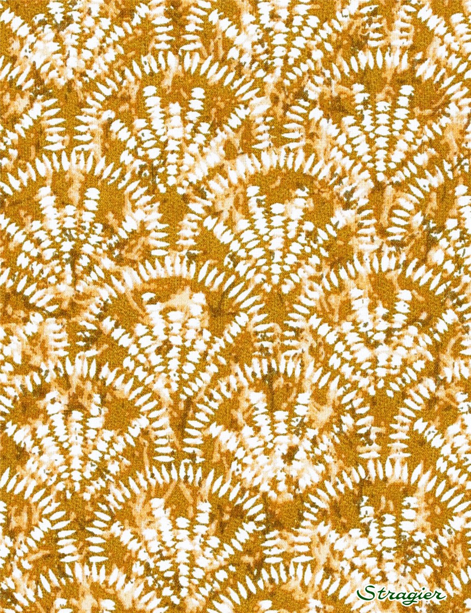 Javanaise Viscose - Ventale - Curry 