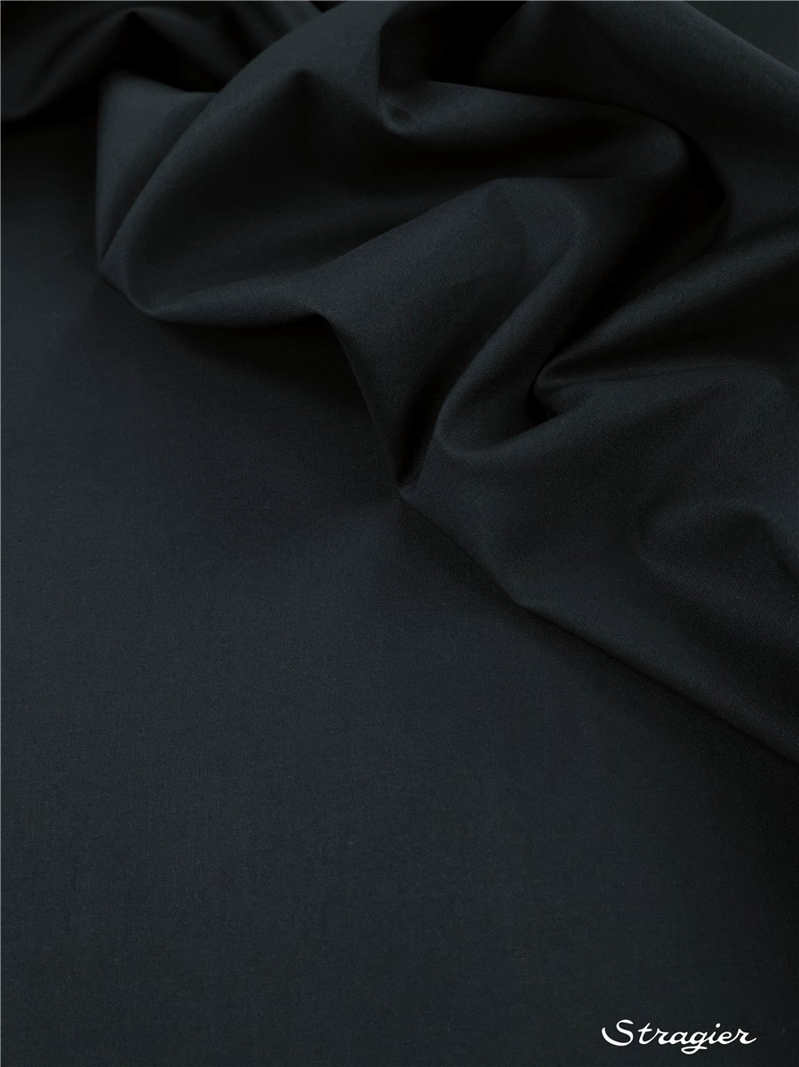Lawn Batiste - Plain - Marine foncé