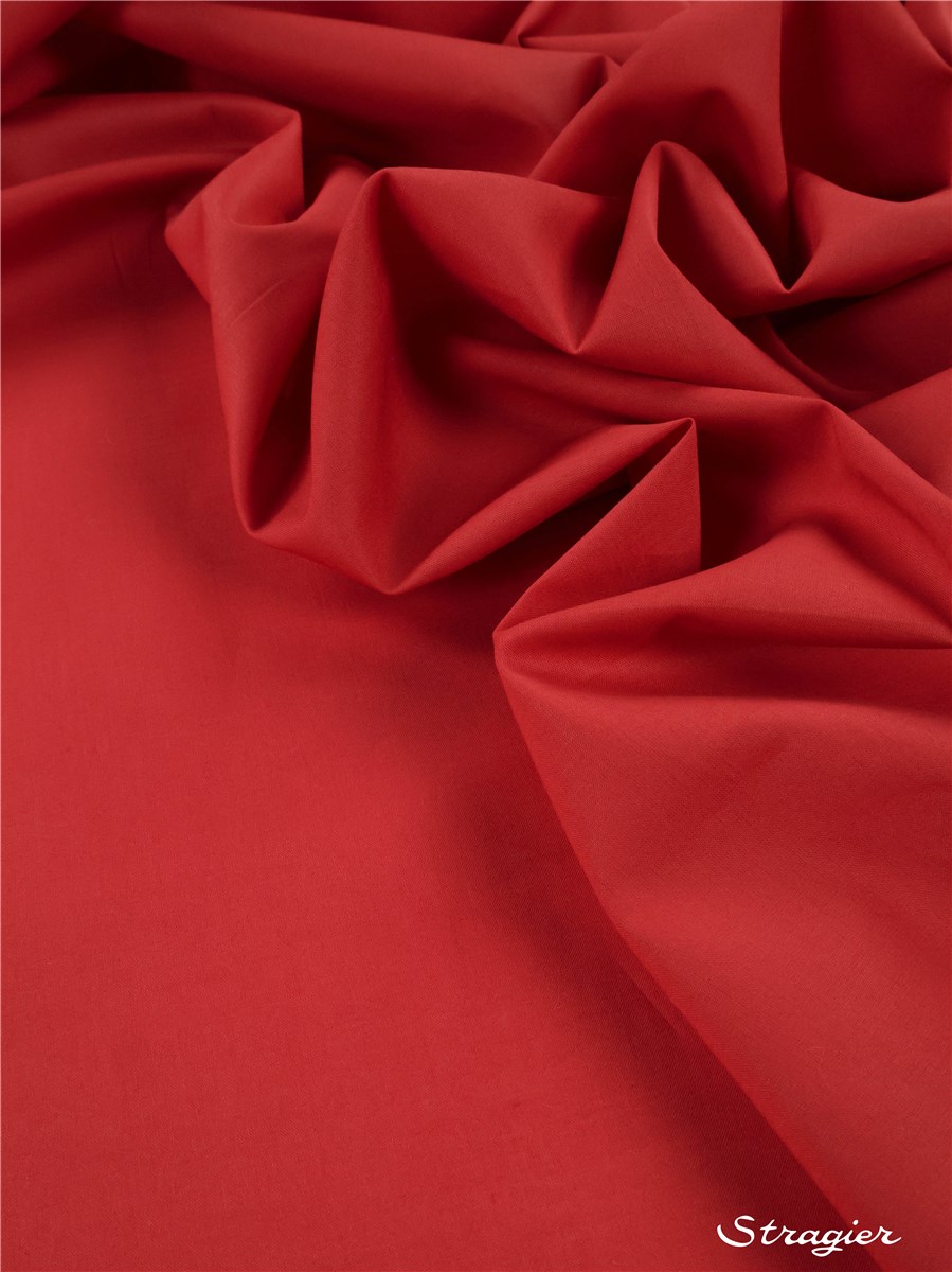 Lawn Batiste - Plain - Rouge