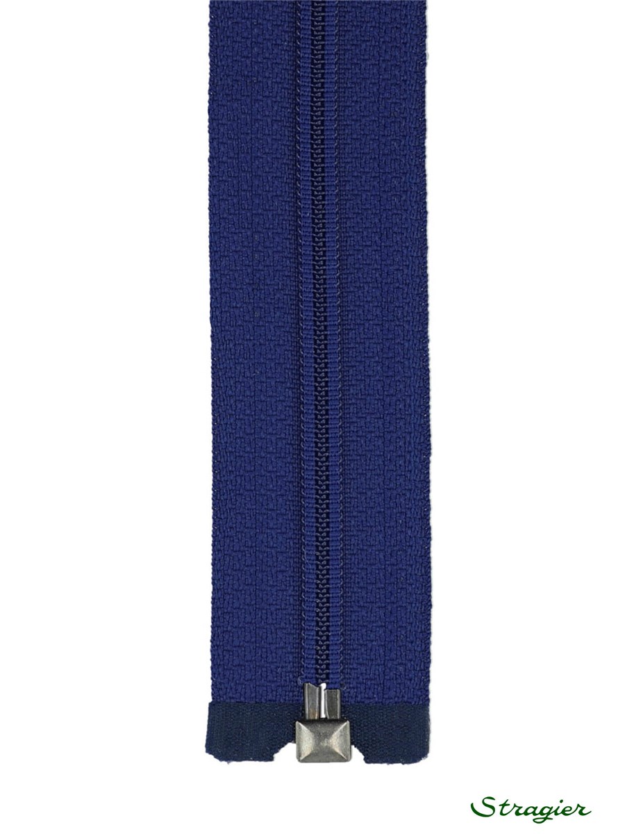 Spiral Zip - 6mm - Open End - Marine clair - 40 cm