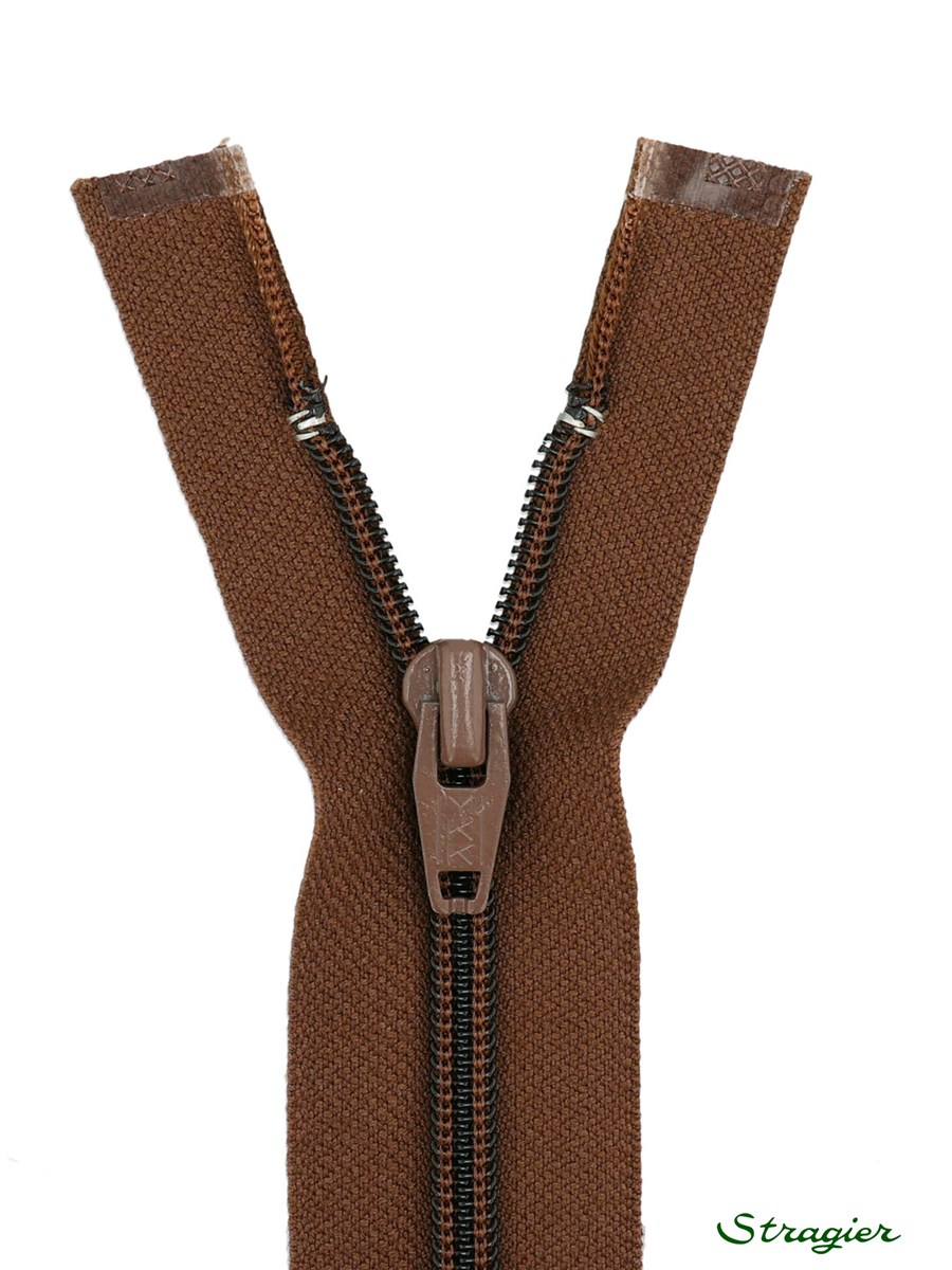 Zip - maille spirale 6mm - Séparable - Ecureuil - 40 cm