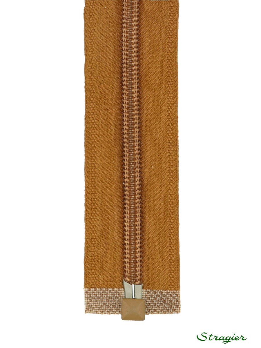 Spiral Zip - 6mm - Open End - Fauve - 50 cm