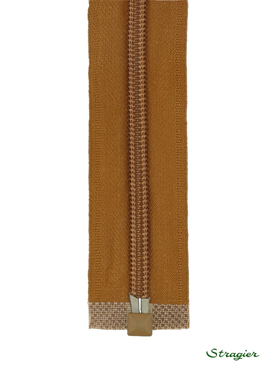 Spiral Zip - 6mm - Open End - Fauve - 55 cm