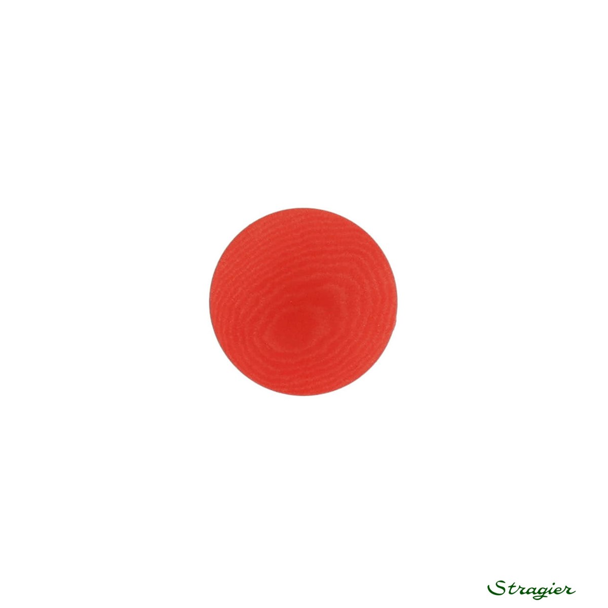 Ivory-Nut Buttons - à queue - Rouge - 11 mm