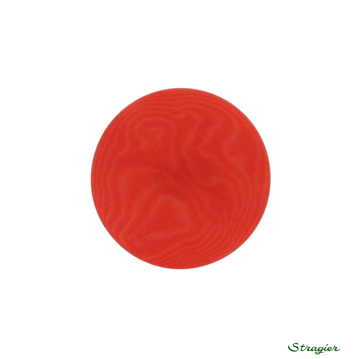 Ivory-Nut Buttons - à queue - Rouge - 18 mm