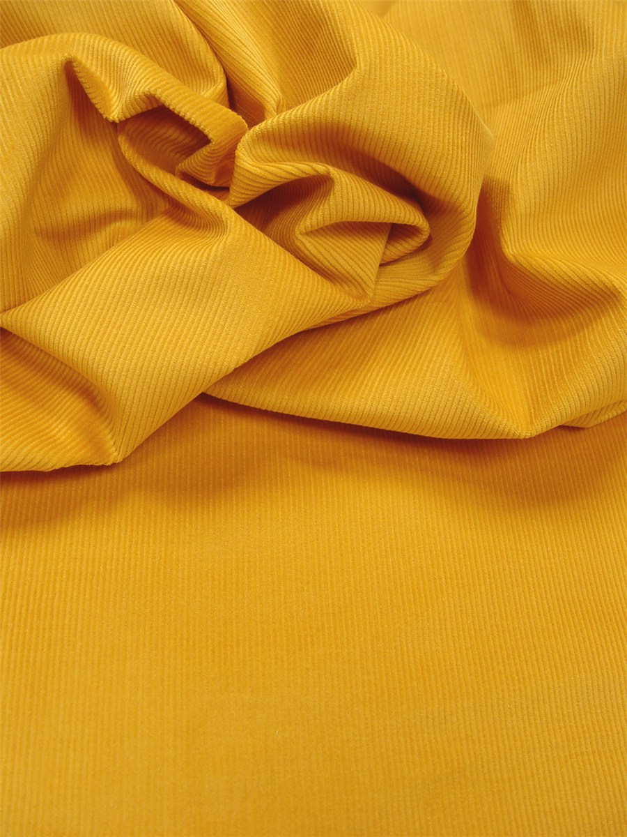 Velours milleraies Extra - Uni - Yellow