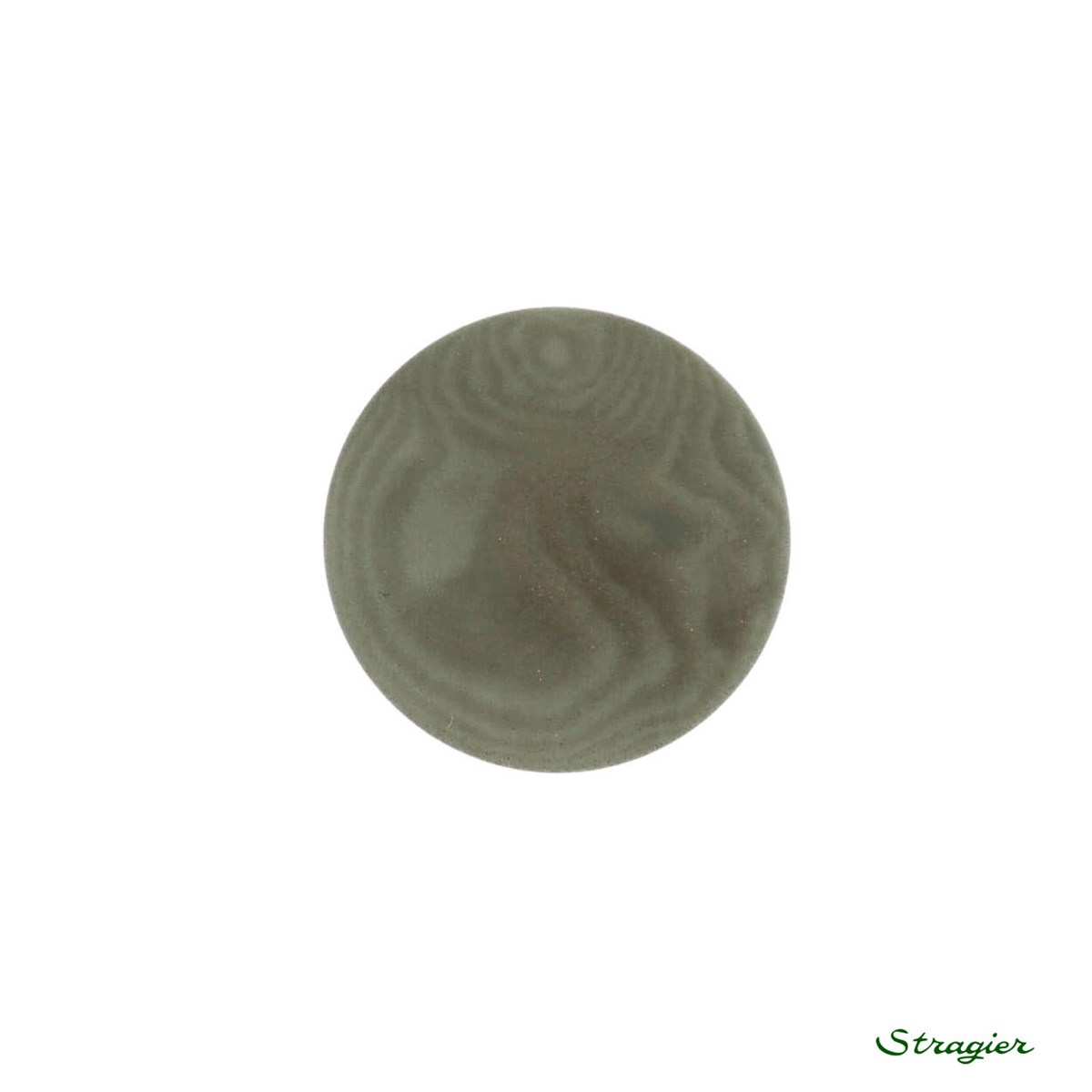 Ivory-Nut Buttons - à queue - Kaki Kalamata - 15 mm