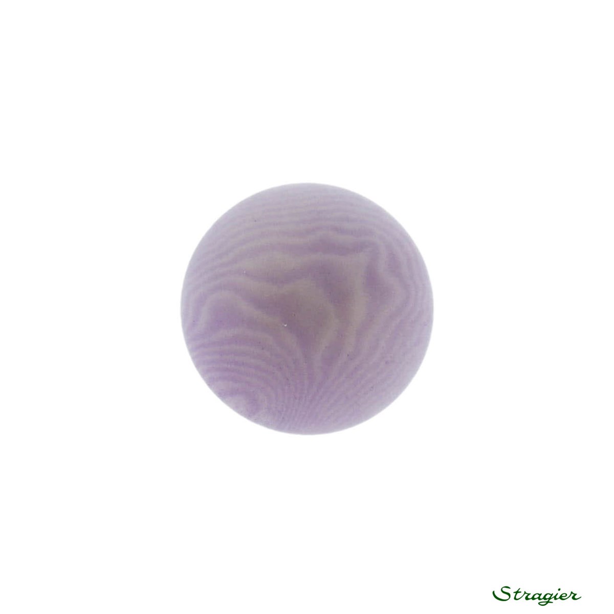Ivory-Nut Buttons - à queue - Lilas - 15 mm