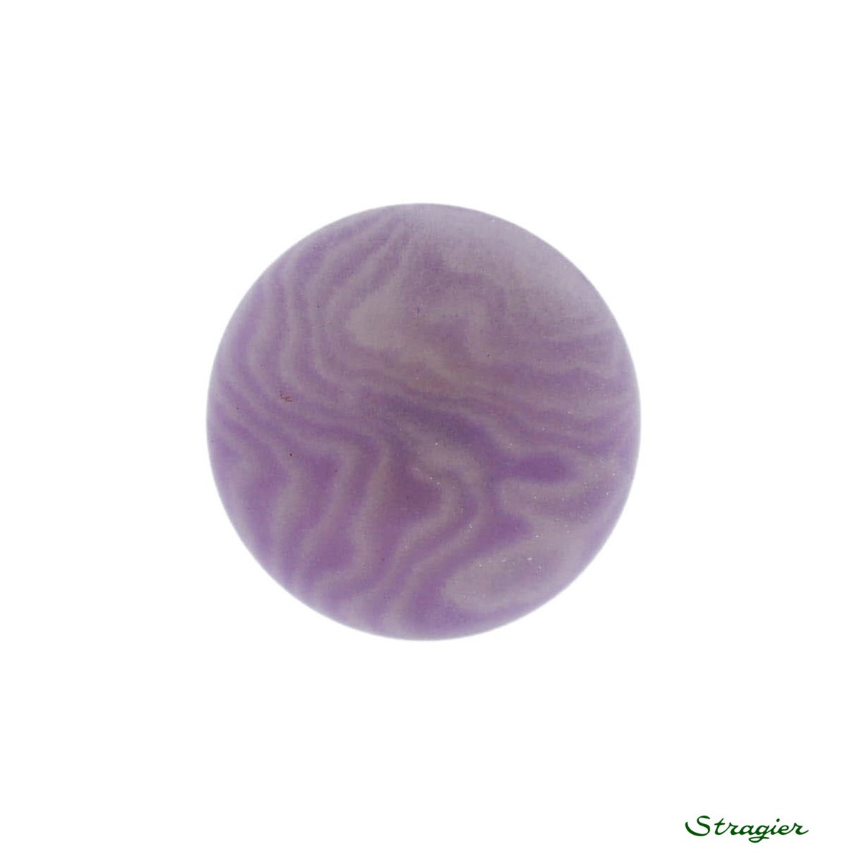 Ivory-Nut Buttons - à queue - Lilas - 18 mm