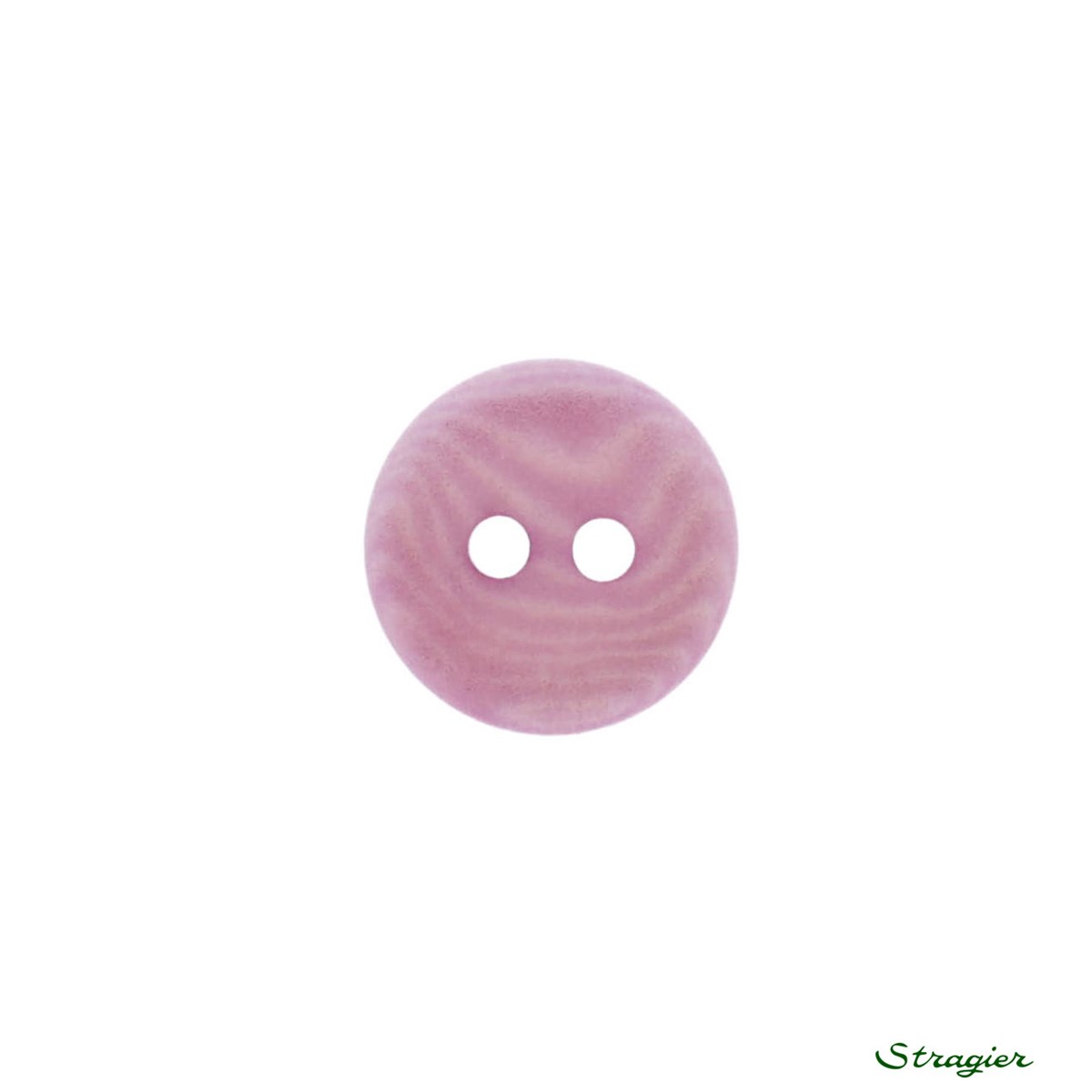 Ivory-Nut Buttons - 2 trous - Crocus - 12 mm