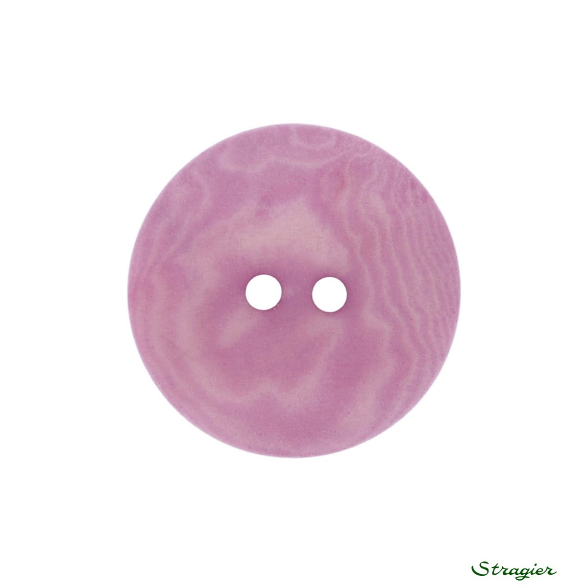 Ivory-Nut Buttons - 2 trous - Crocus - 20 mm