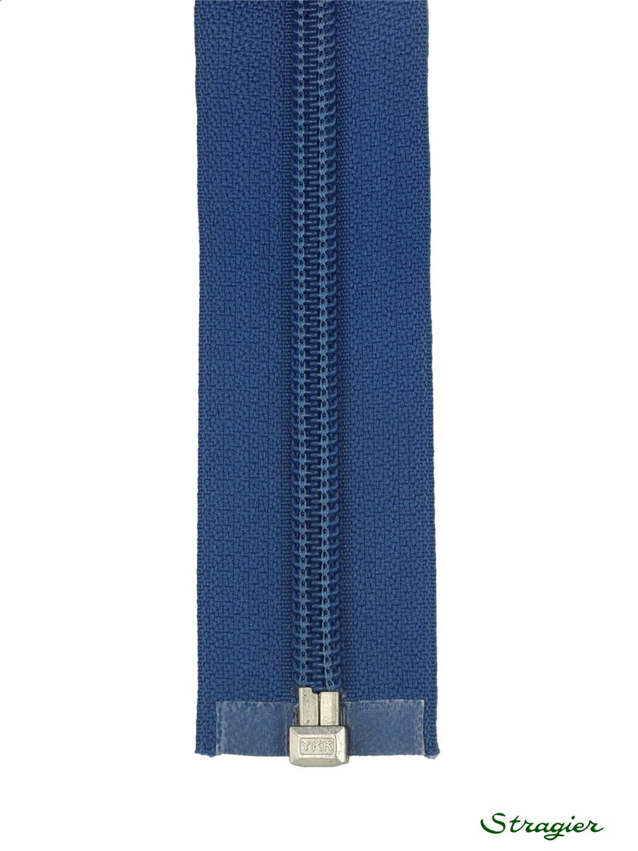 Spiral Zip - 6mm - Open End - Indigo - 80 cm