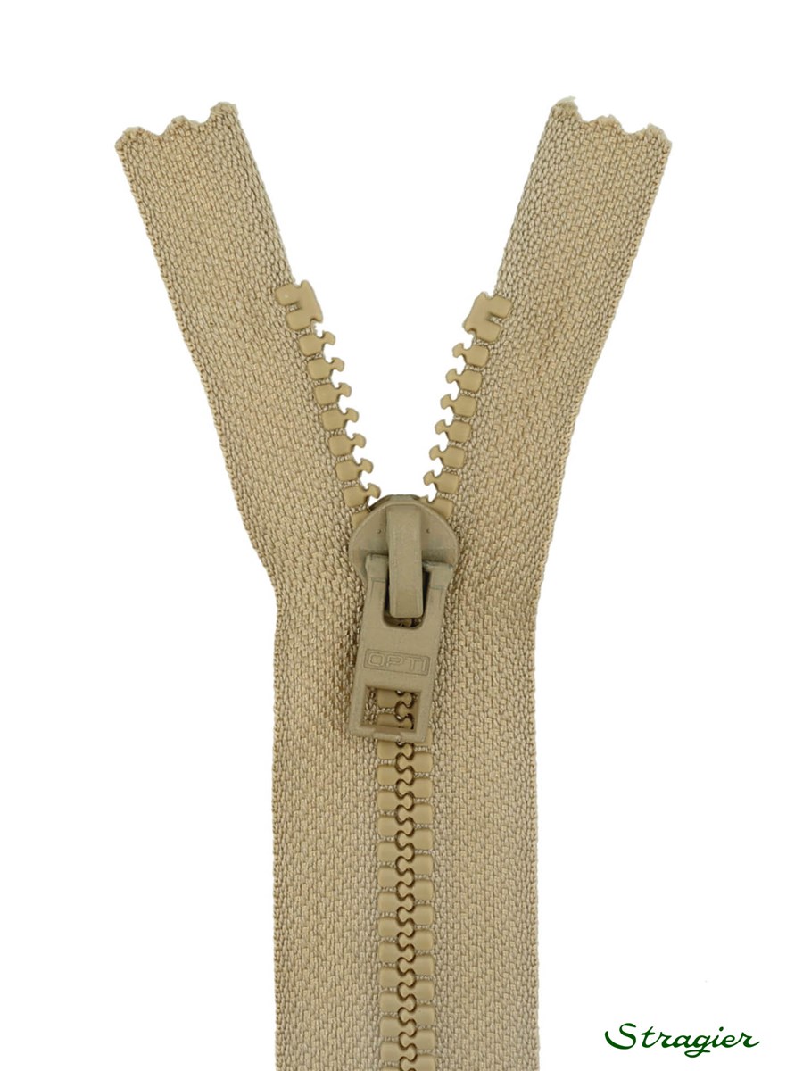 Zip - maille moulée 6mm - Séparable - Sésame - 25 cm