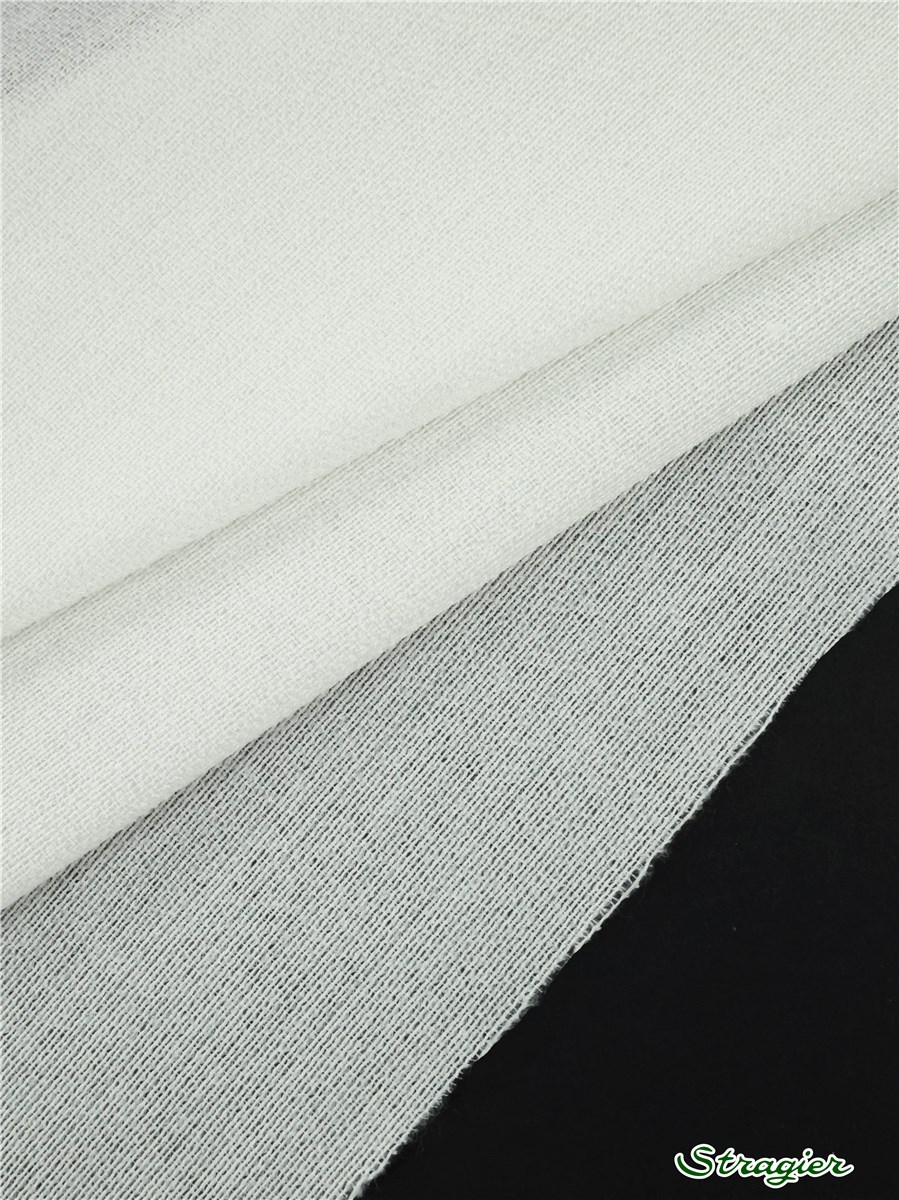 Entoilage épais moelleux - Uni - Ecru - 150 cm