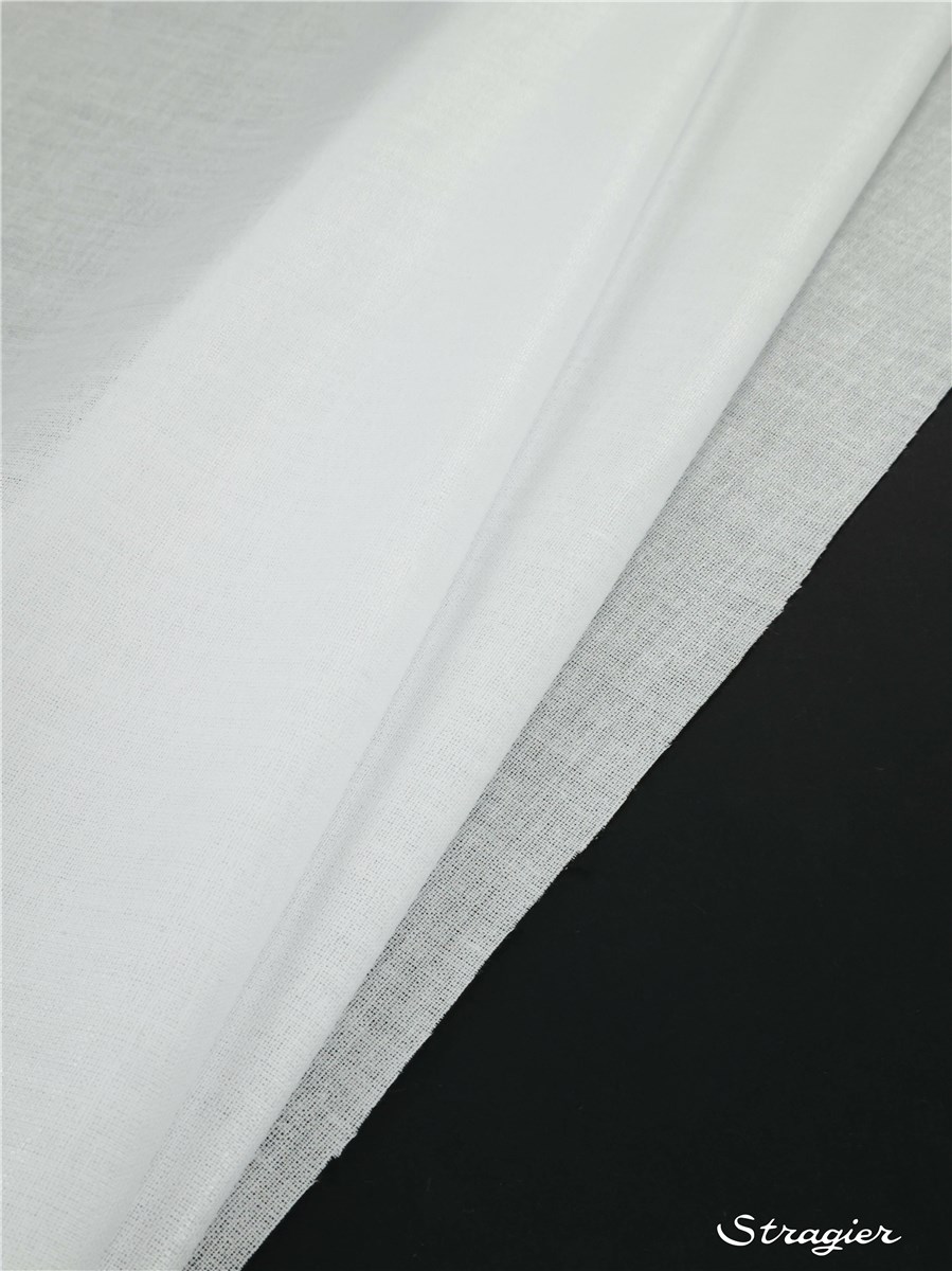 Entoilage Coton 90g/m² - Uni - Blanc