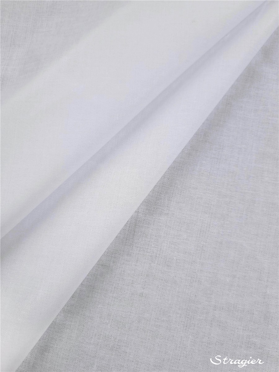 Entoilage Coton 105g/m² - Uni - Blanc