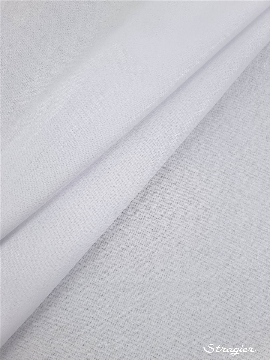 Fusing Interlining Cotton 150gr/sqm - Plain - Blanc