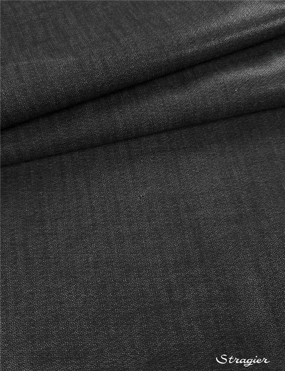 Fusing Interlining Cotton 150gr/sqm - Plain - Noir