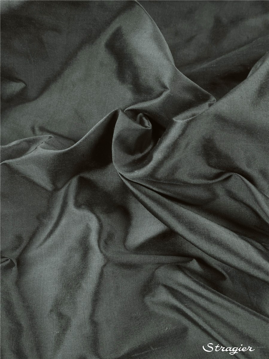 Soie Doupion - 137cm - Uni - Slate