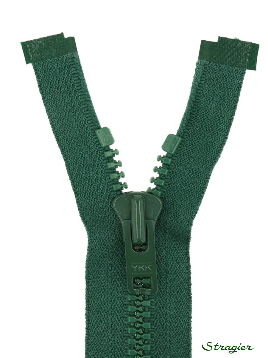 Zip - maille moulée 8mm - Séparable - Sycamore Green - 30 cm