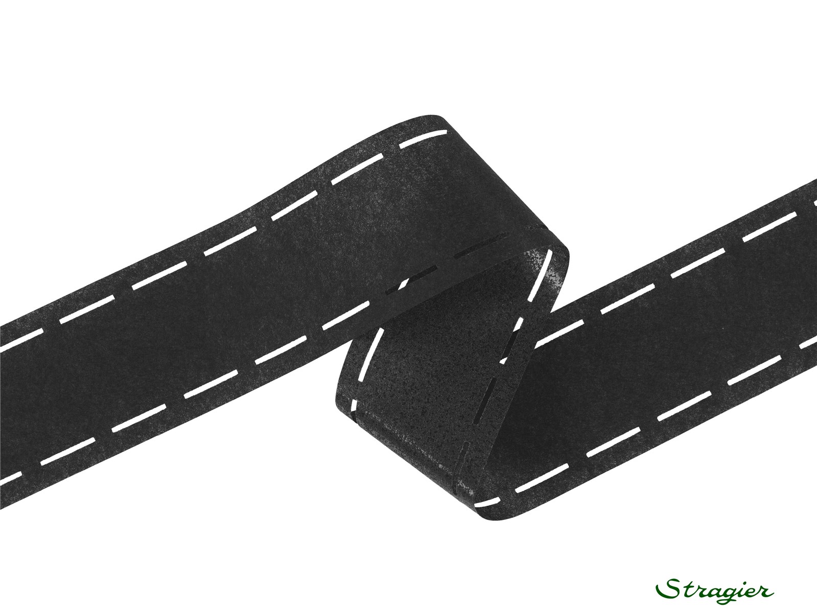 Waist-Shaper - heavy - Plain - Noir - 10-50-10 mm