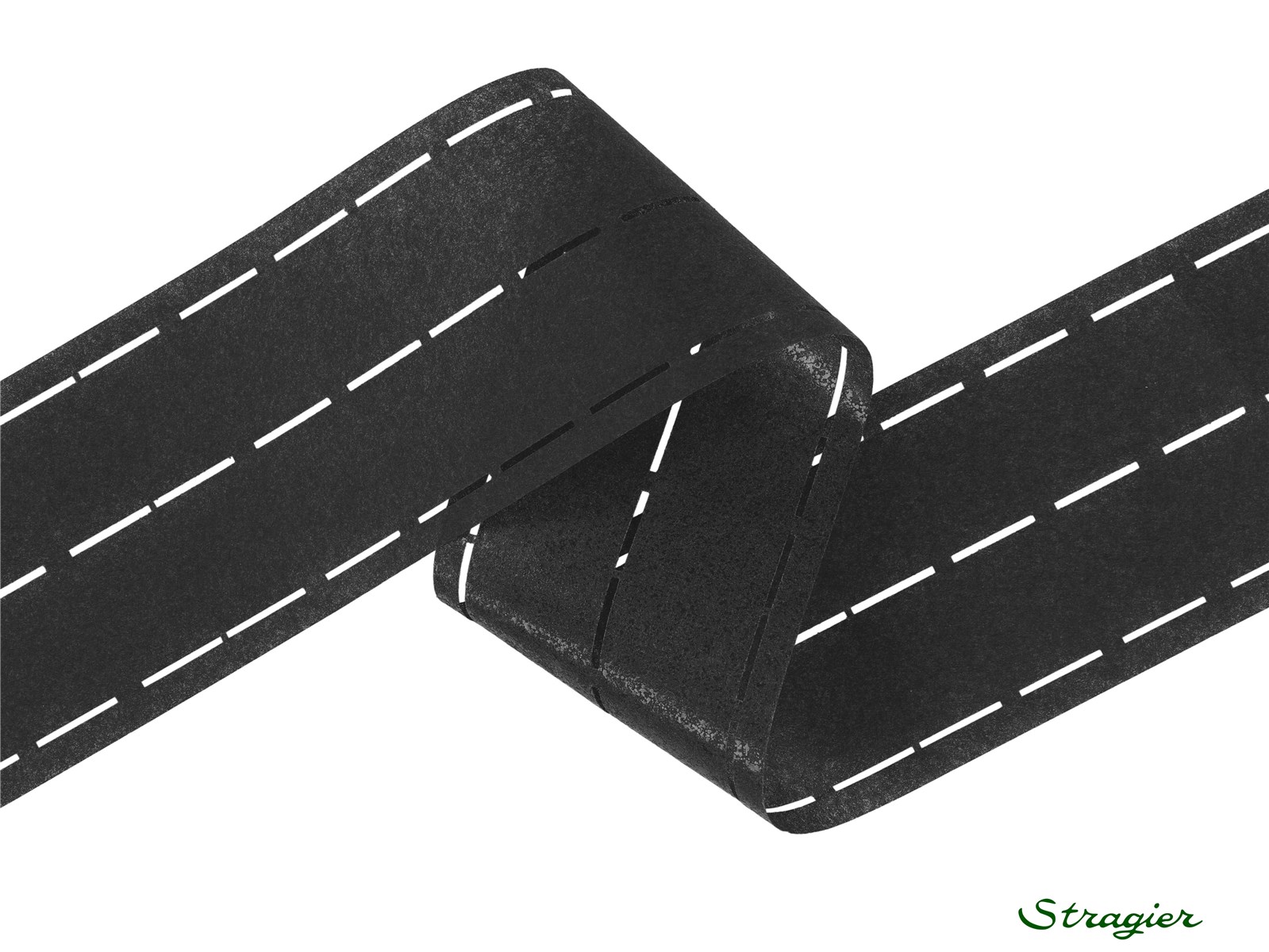 Waist-Shaper - Medium - Plain - Noir - 10-40-40-10 mm