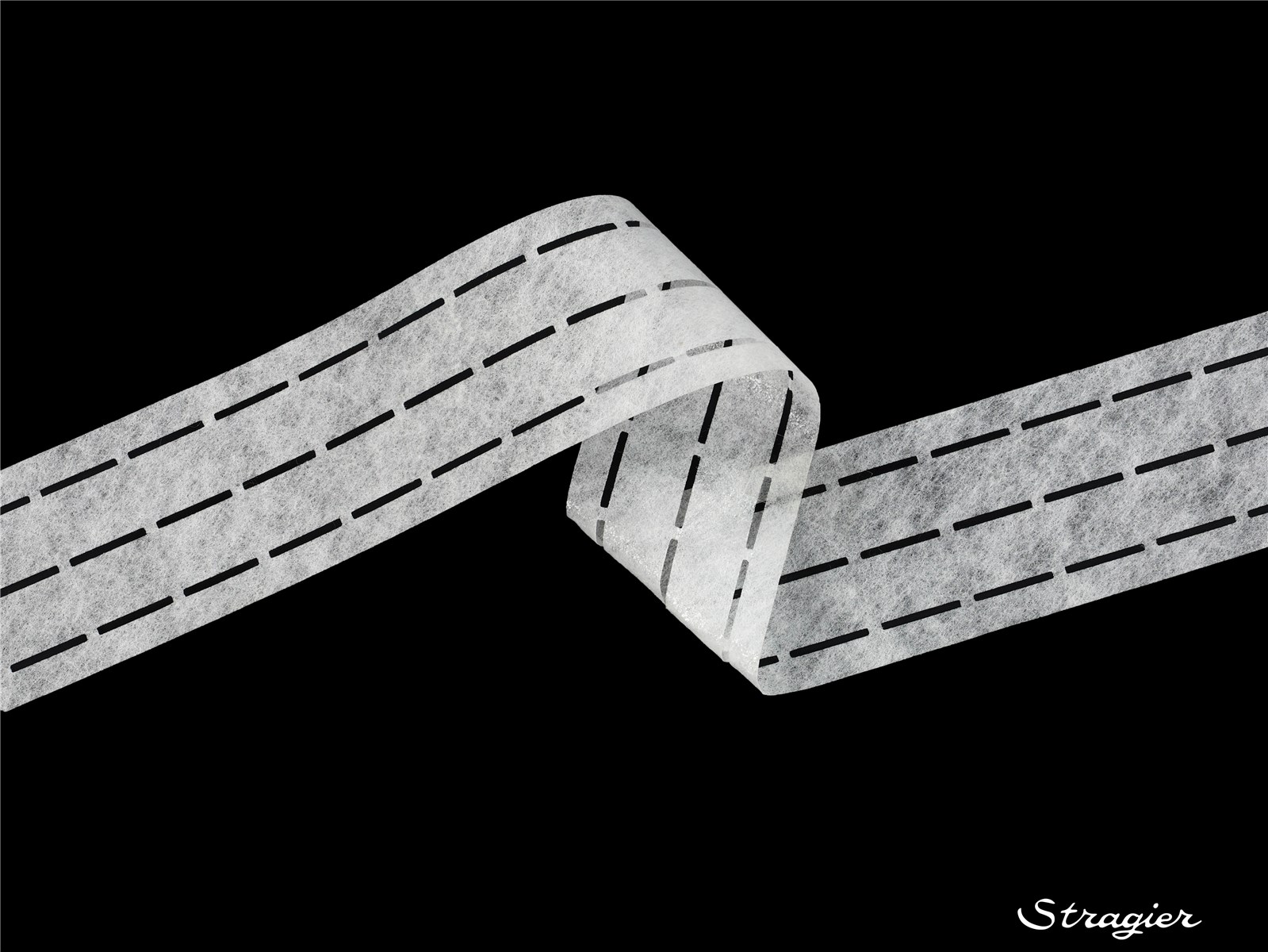 Waist-Shaper - heavy - Plain - Blanc - 10-20-20-10 mm