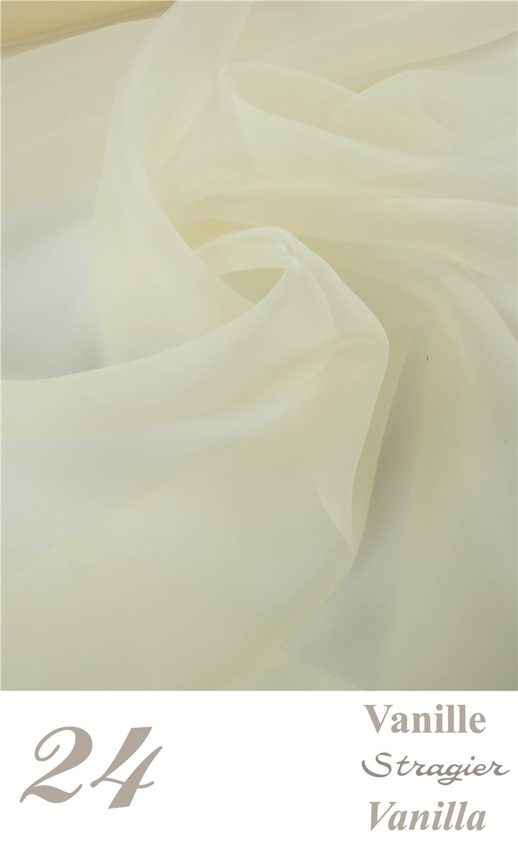 Organza Couture - Uni - Vanille Stragier