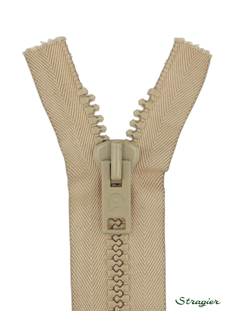 Moulded Plastic Zip - 8mm - Open End - Sésame - 35 cm