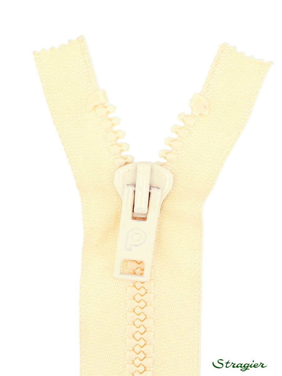 Zip - maille moulée 8mm - Séparable - Massepain - 50 cm