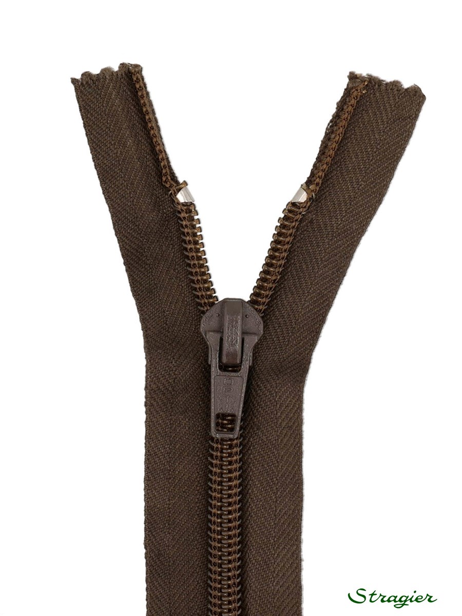 Zip - maille spirale 6mm - Séparable - Pomme de Pin - 30 cm