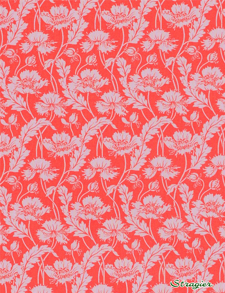 Liberty Tana Lawn - Toutouyouette - Azalée-Gris perle 