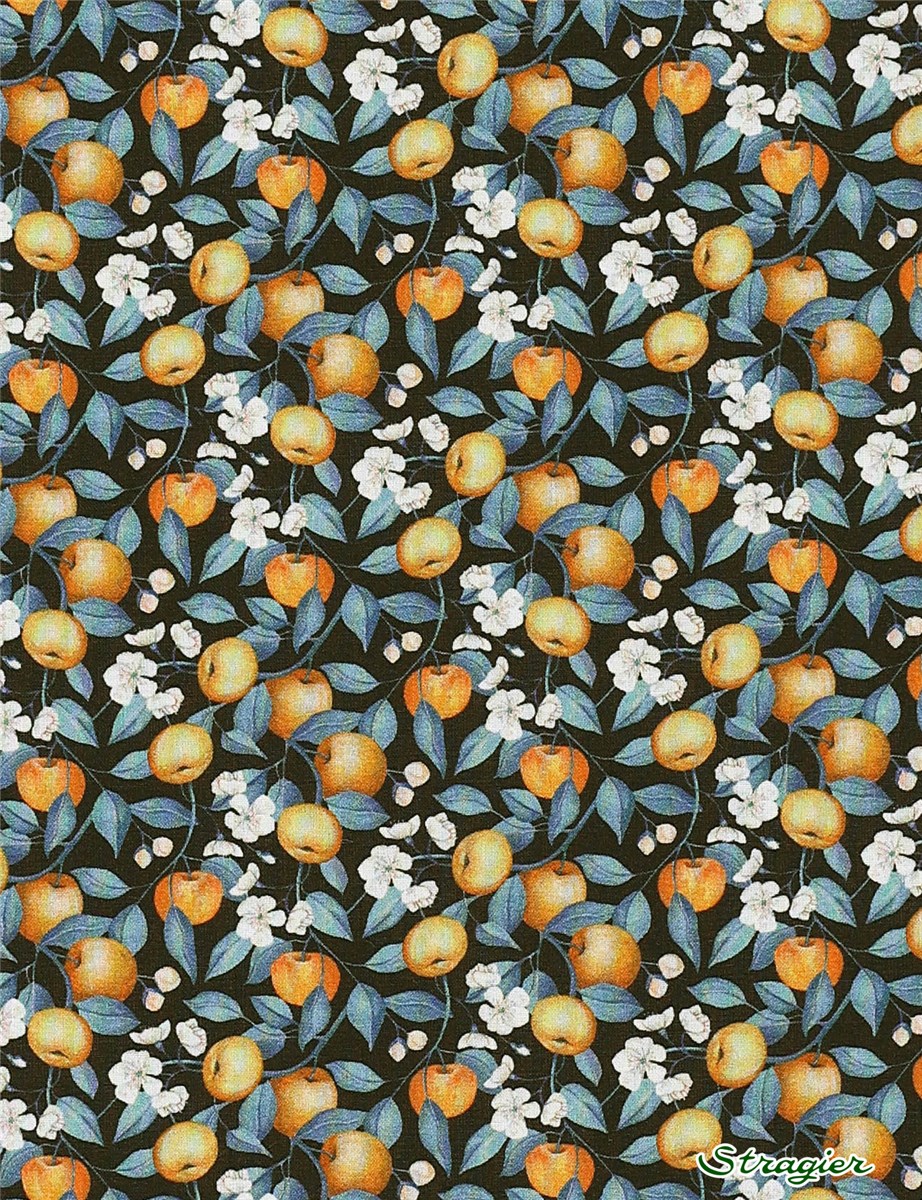Liberty Tana Lawn - Elvington Orchard - Citrine 