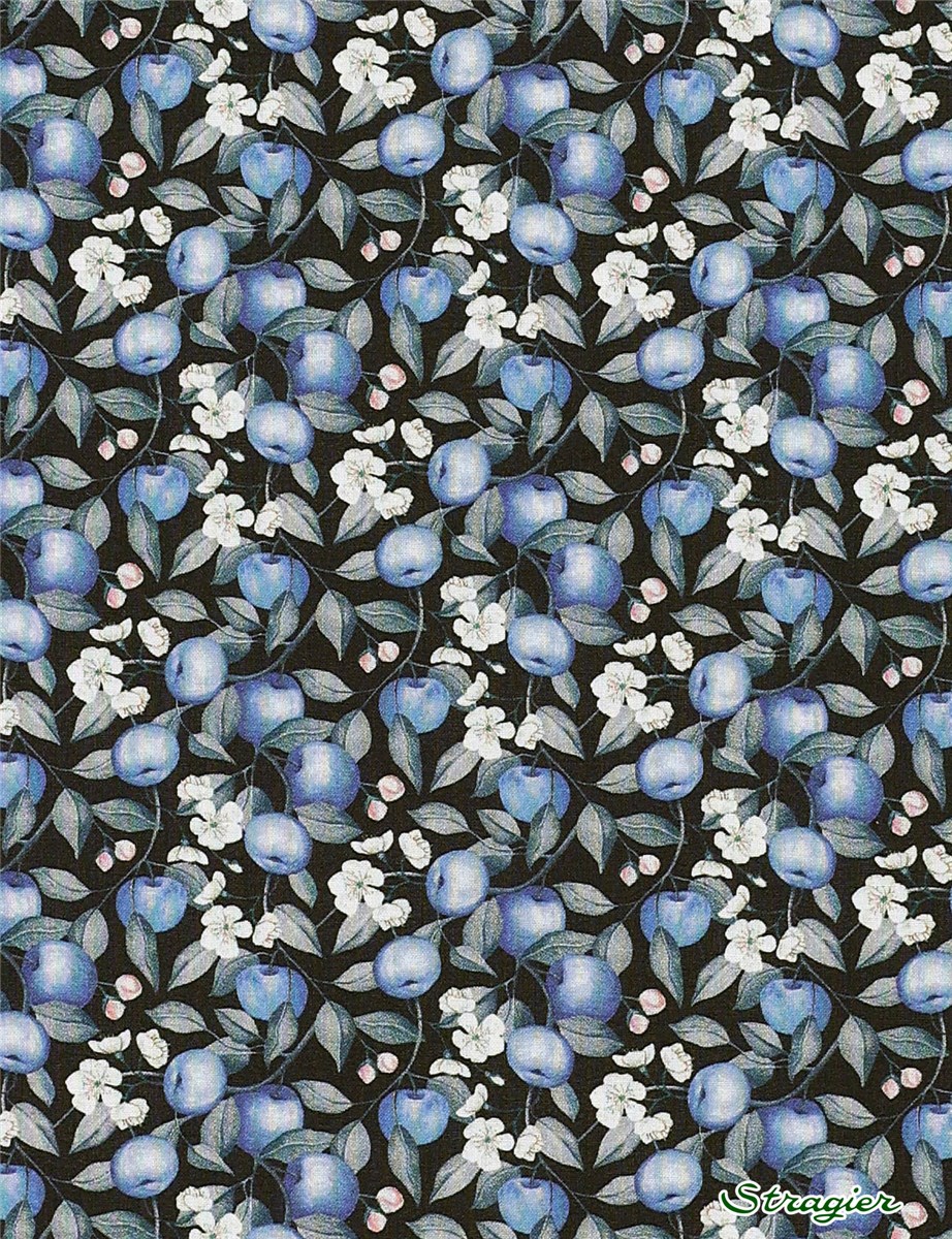 Liberty Tana Lawn - Elvington Orchard - Bleu Opale