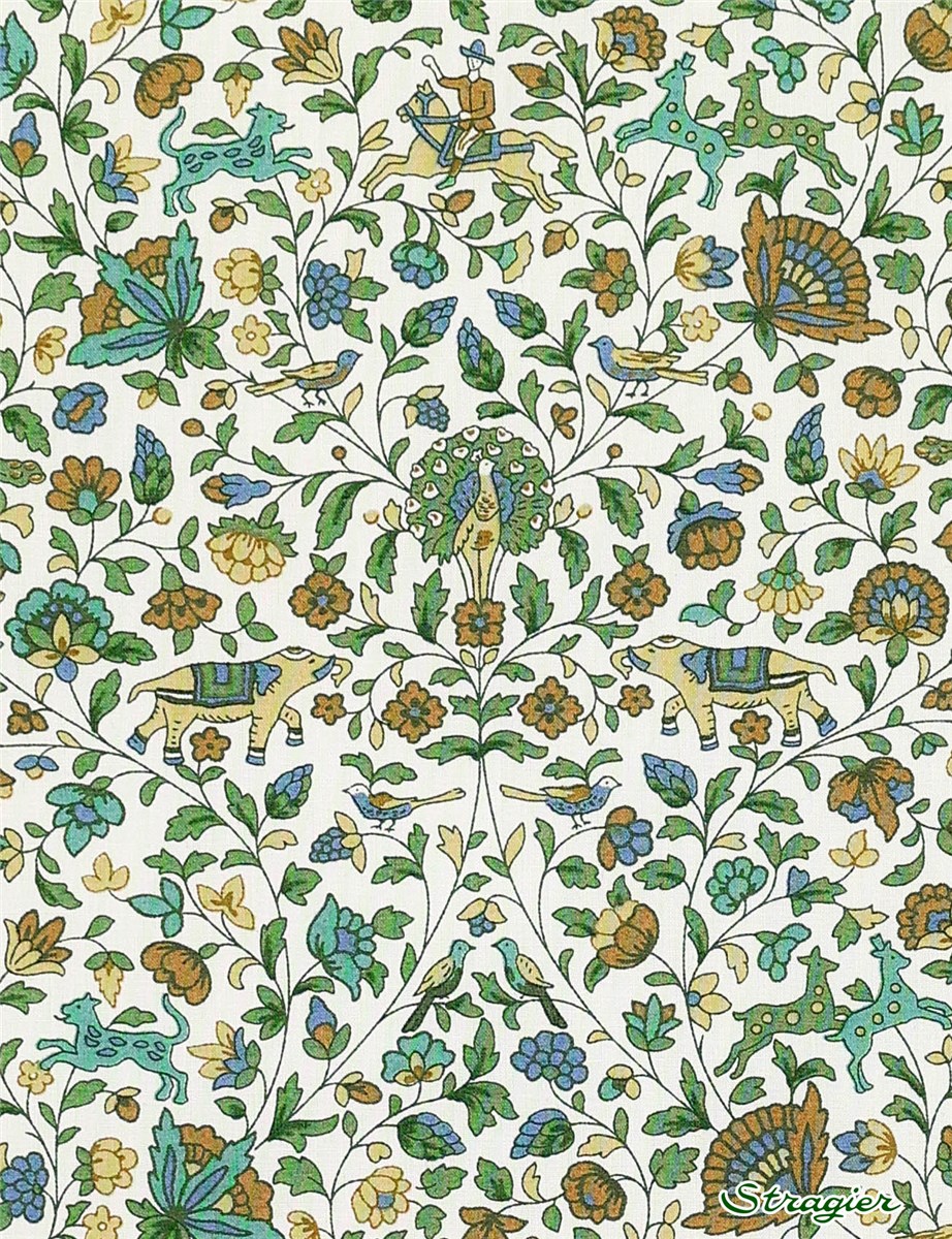 Liberty Tana Lawn - Imran - Forêt 