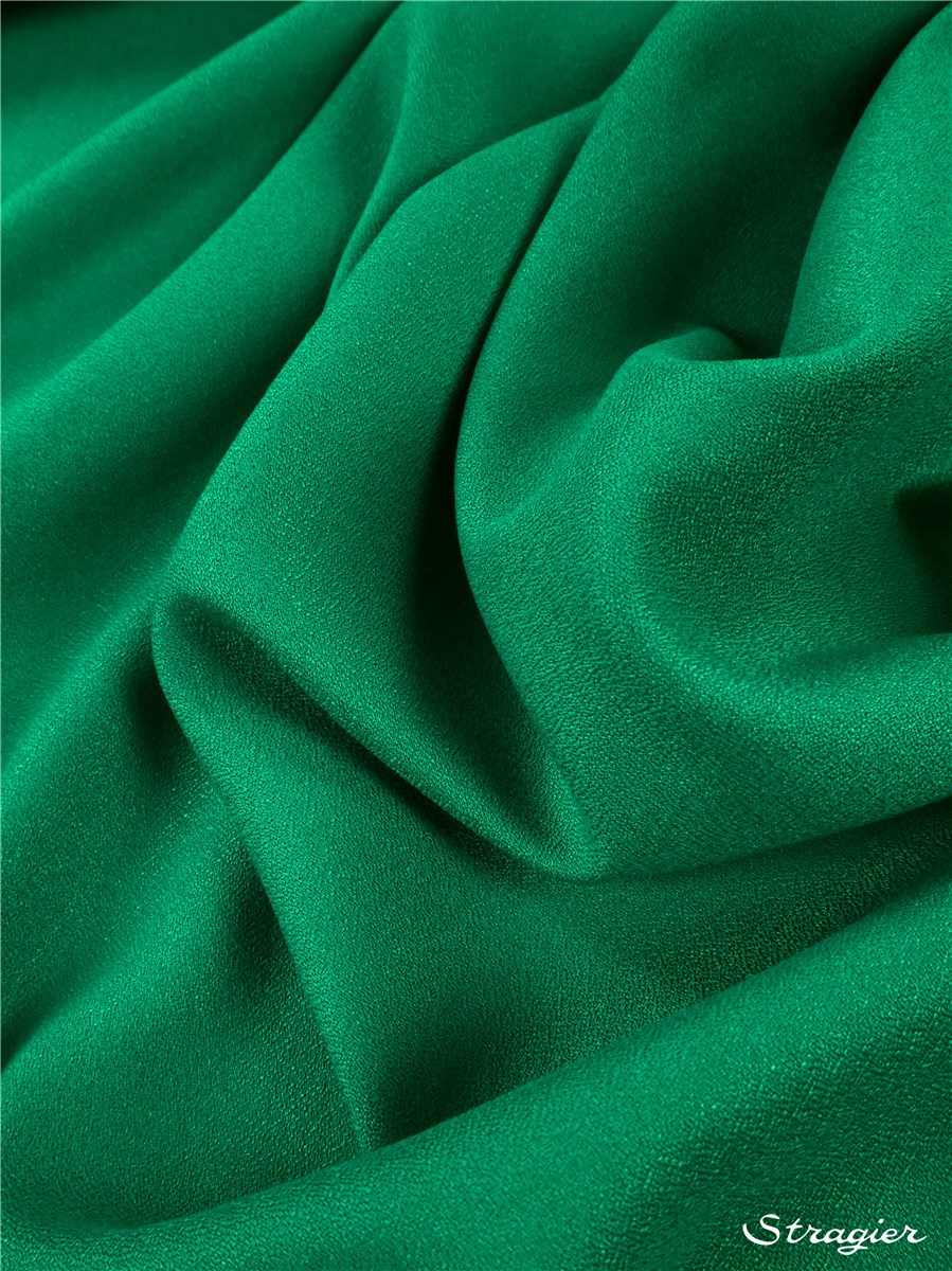 Crêpe Viscose Soft - uni - Vert Emeraude