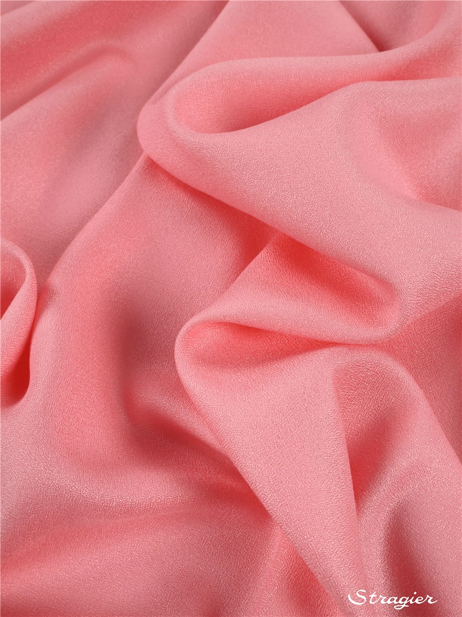 Crêpe Viscose Soft - uni - Rose pétale