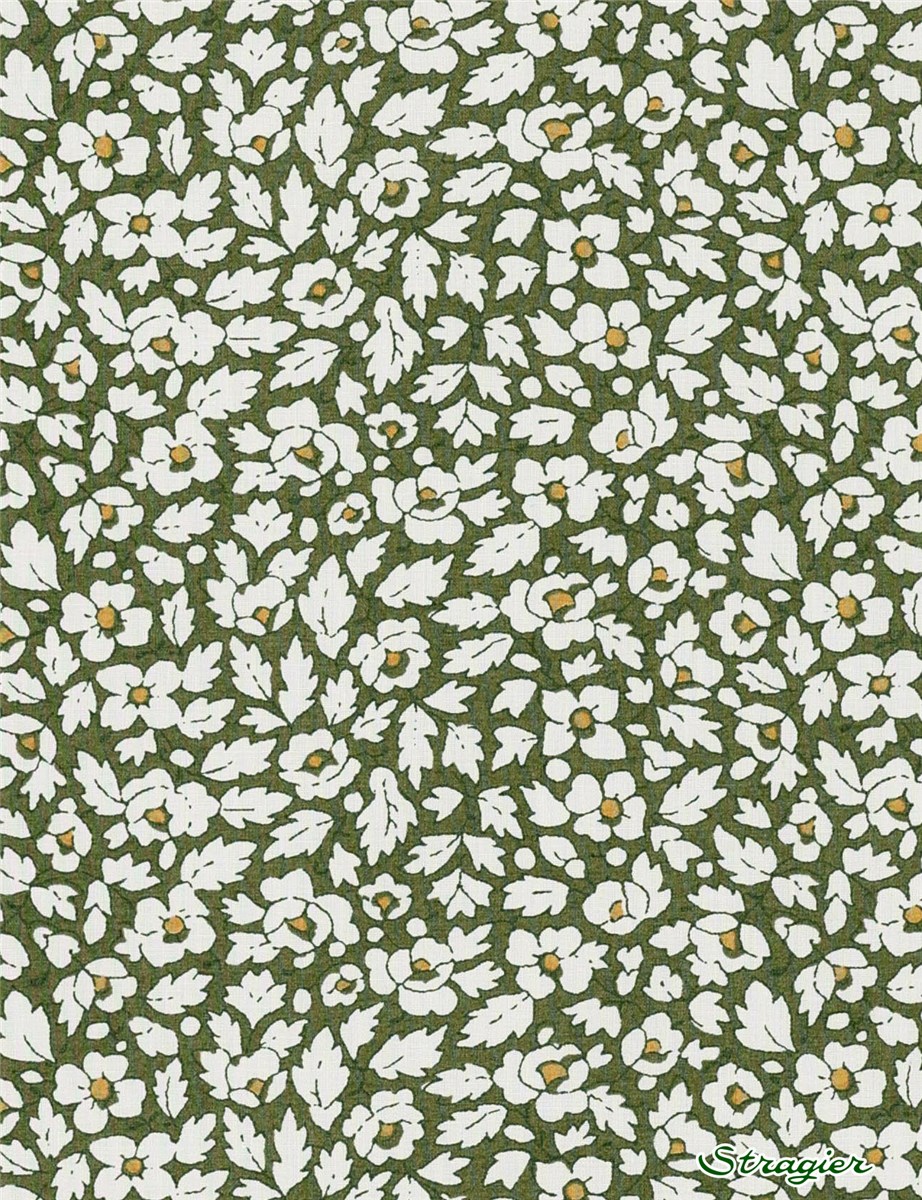 Liberty Tana Lawn - Feather Meadow - Olive