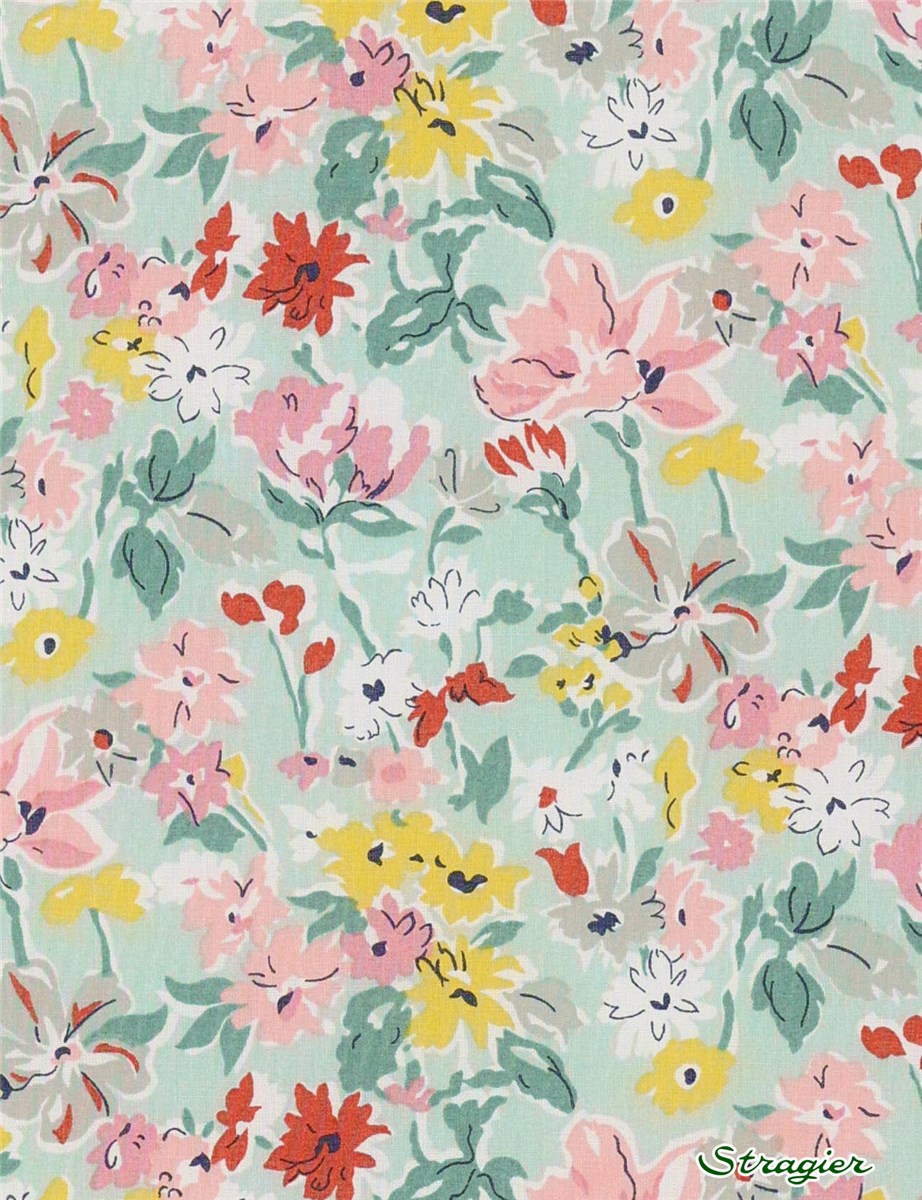 Liberty Tana Lawn - California Bloom - Eucalyptus