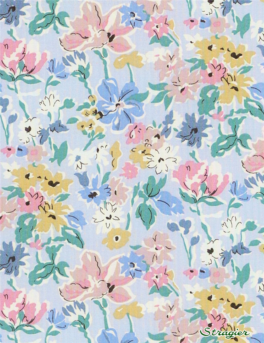 Liberty Tana Lawn - California Bloom - Delphinium