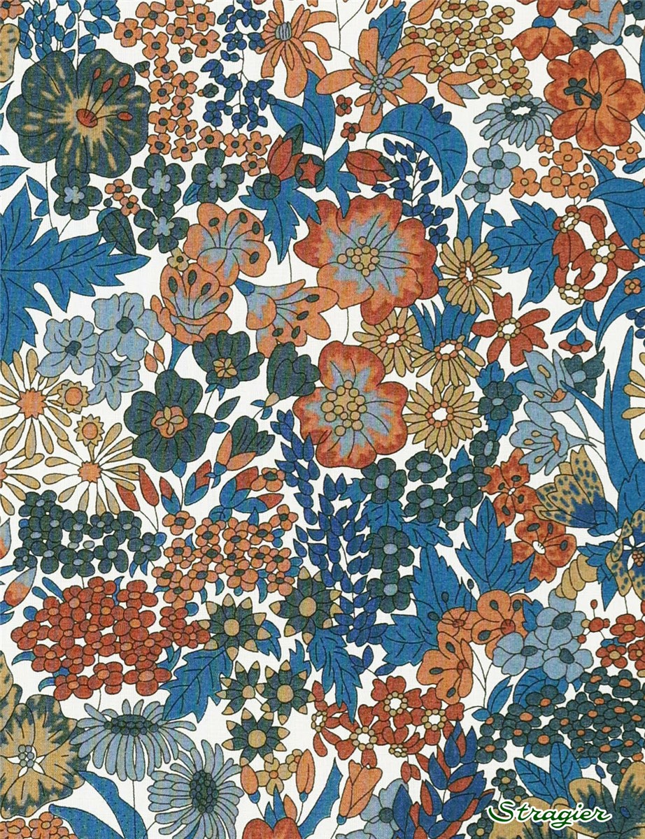 Liberty Tana Lawn - 3037 Margaret Annie - Camel