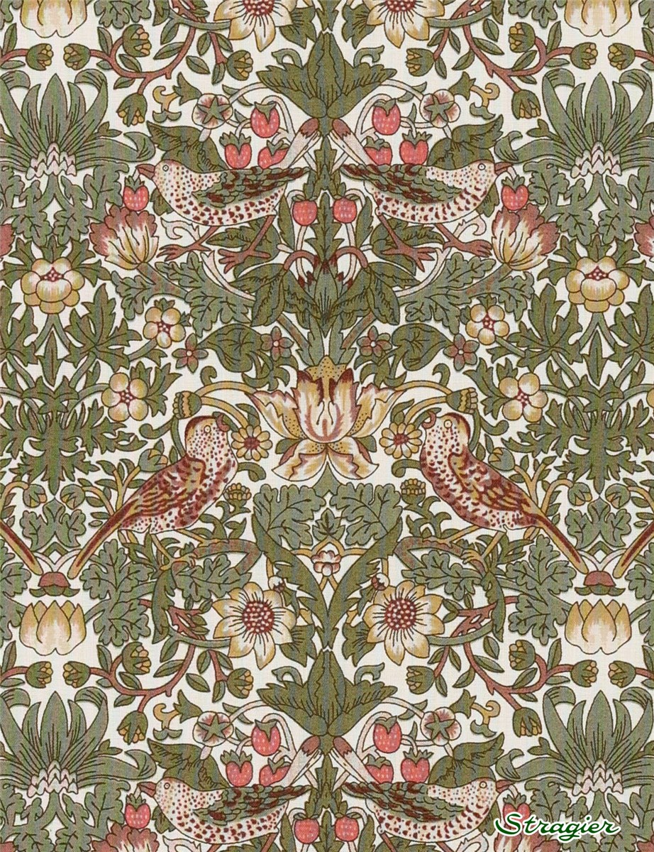 Liberty Tana Lawn - Strawberry Thief Spring - Sous Bois